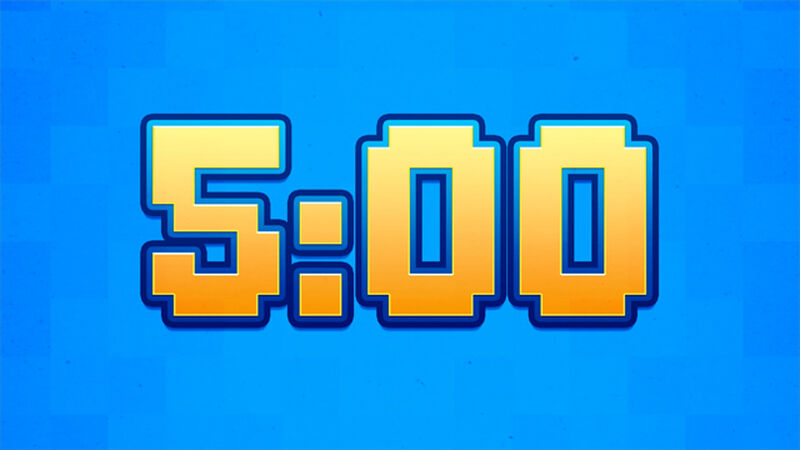 Blue Arcade Countdown